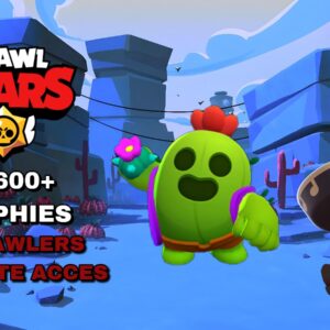 Brawl Stars – Compte Pro intermédiaire (22 600 trophées)